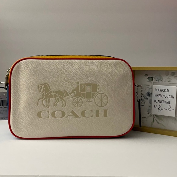 coach jes crossbody in colorblock